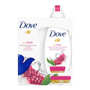 Dove Shower Gel 250ml Pomegranate and Hibiscus Tea With Kit