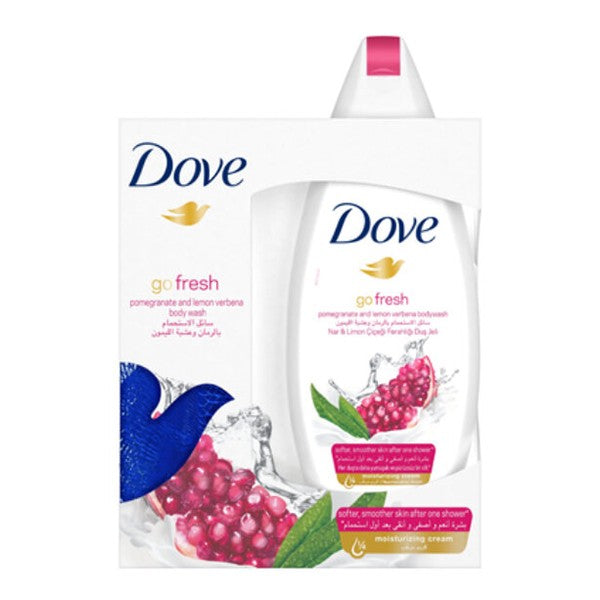 Dove Shower Gel 250ml Pomegranate and Hibiscus Tea With Kit