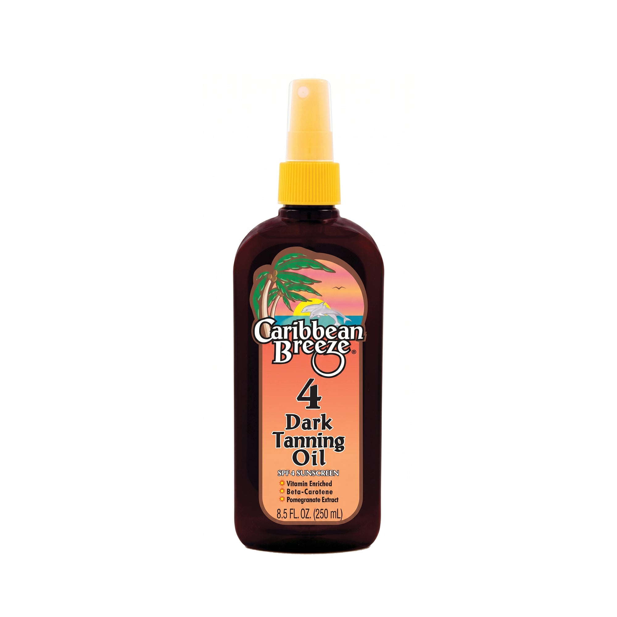Caribbean Breeze Tanning Oil with SPF Protection – Tropical Bronzing & Sun Care Oil
