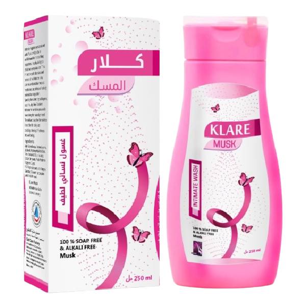 كلير غسول نسائي 250 مل مع المسك