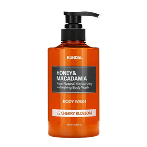 Kundal Shower Gel 500ml Honey & Macadamia Cherry Blossom