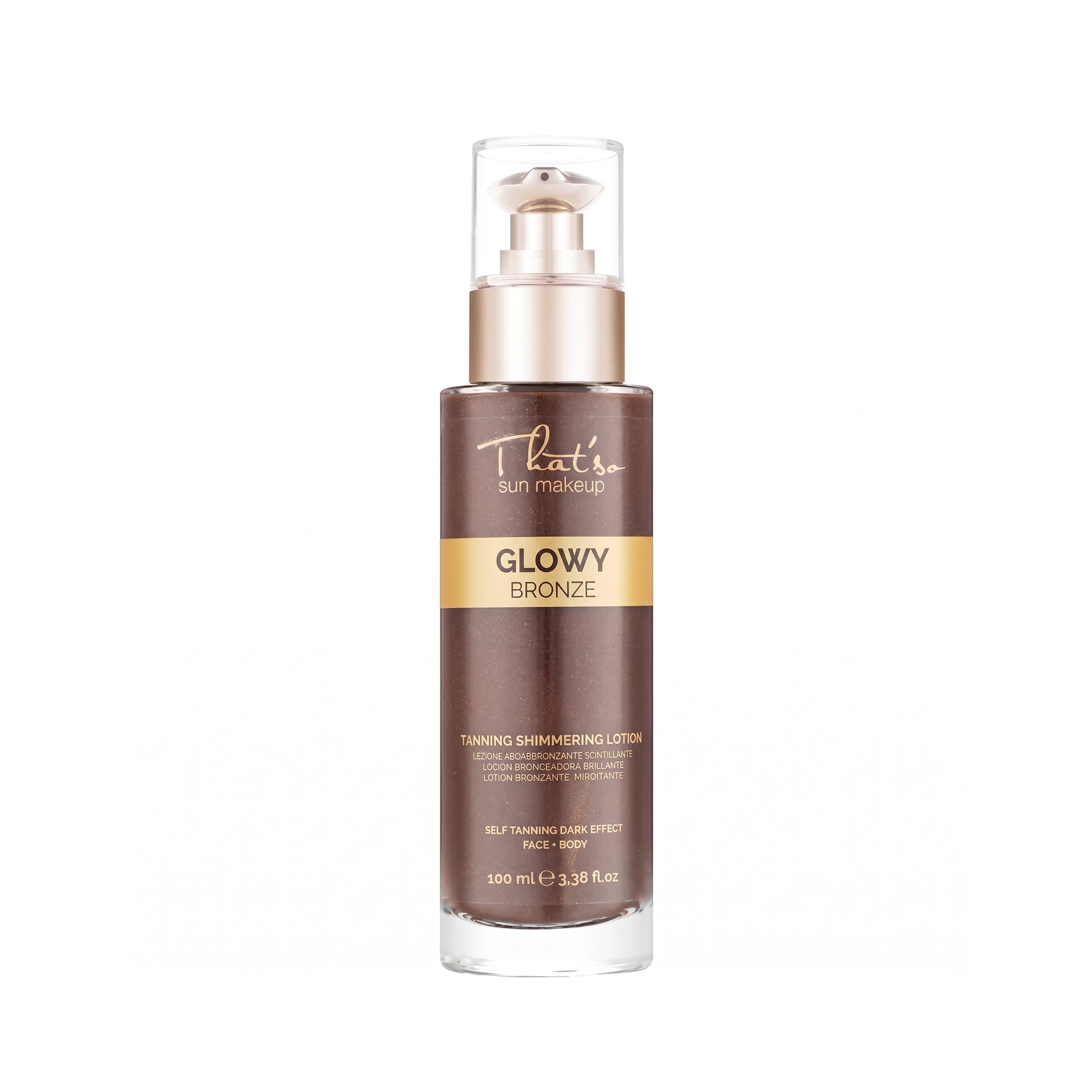 That's So Glowy Bronze Dry Oil – Self-Tanning Body Oil with Shea Butter & Sweet Almond Oil 100ml