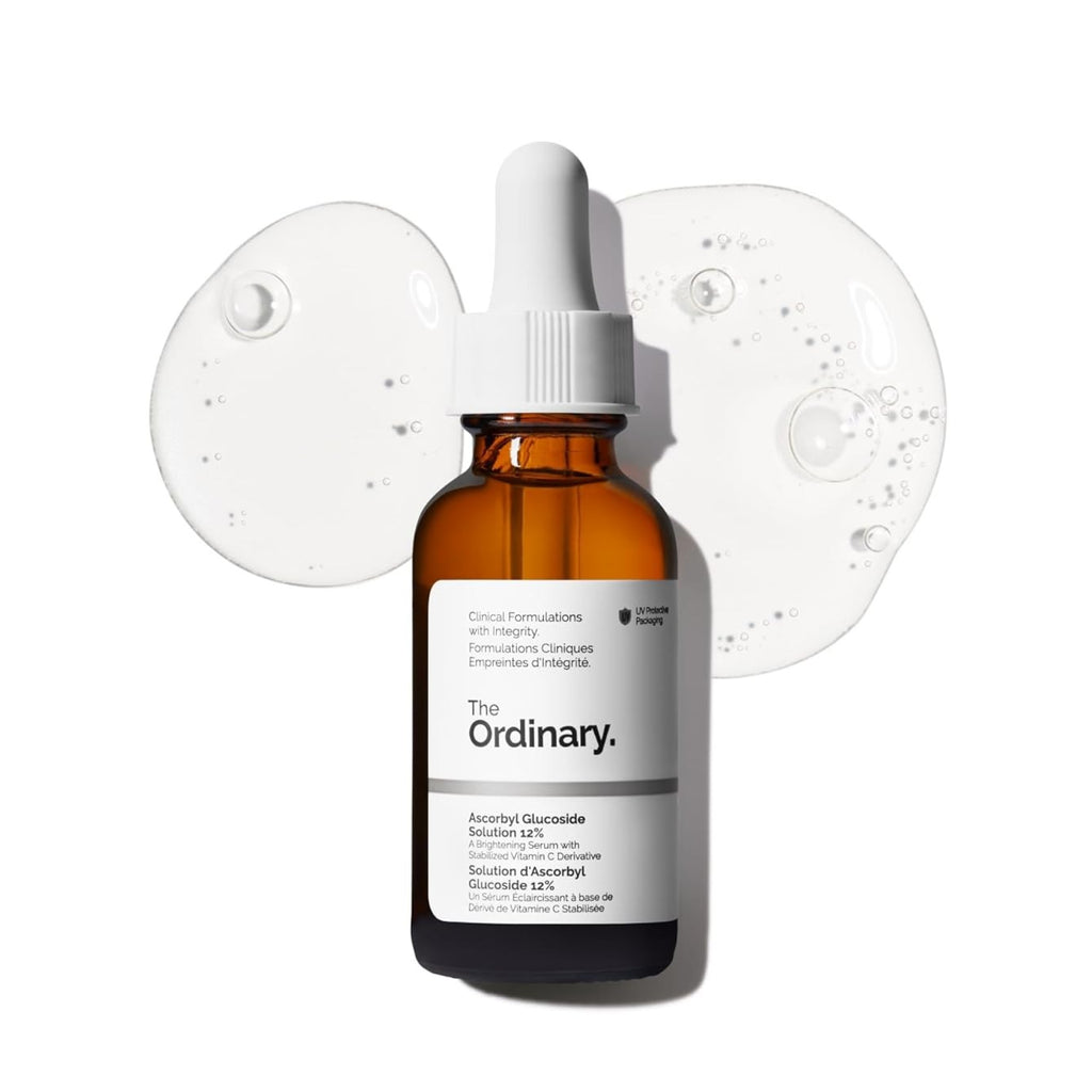 محلول أسكوربيل غلوكوزيد العادي 12٪ - سيروم فيتامين C المفتح للبشرة 30 مل