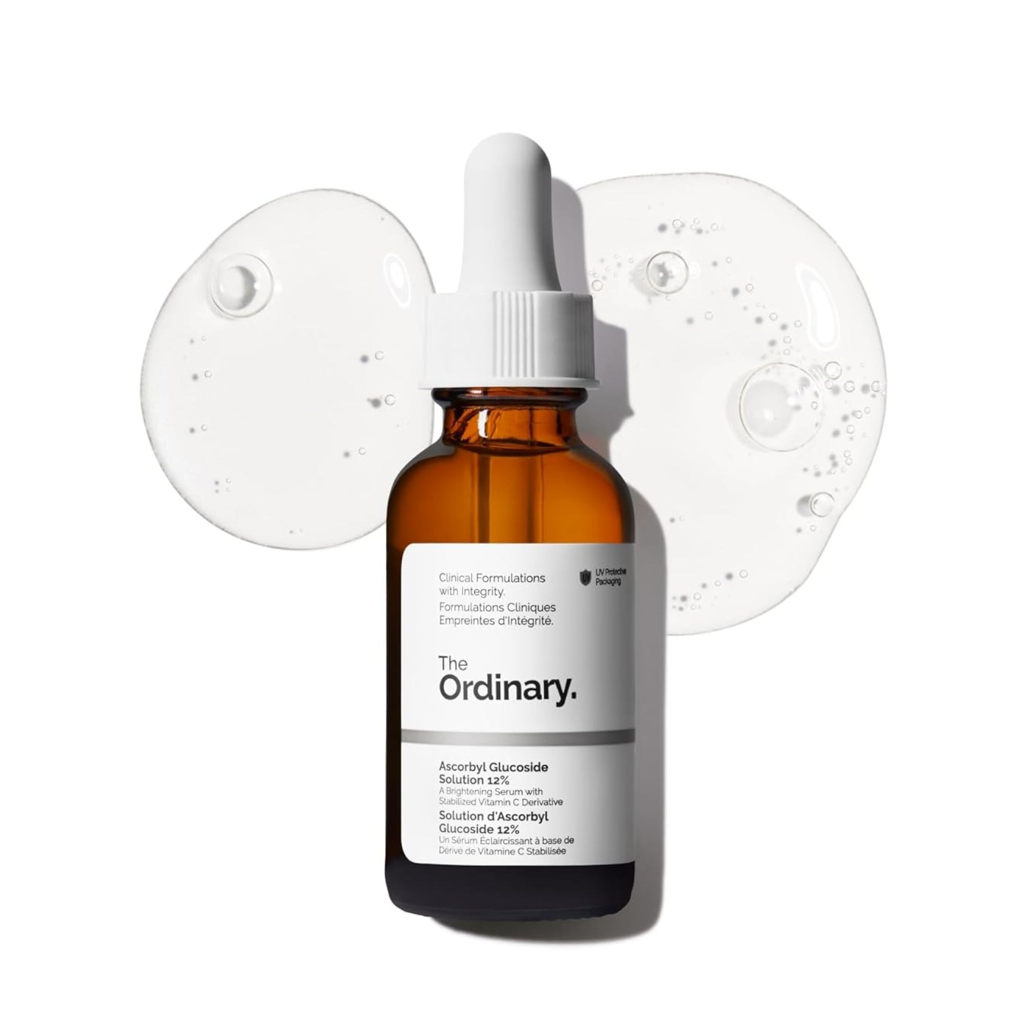 محلول أسكوربيل غلوكوزيد العادي 12٪ - سيروم فيتامين C المفتح للبشرة 30 مل