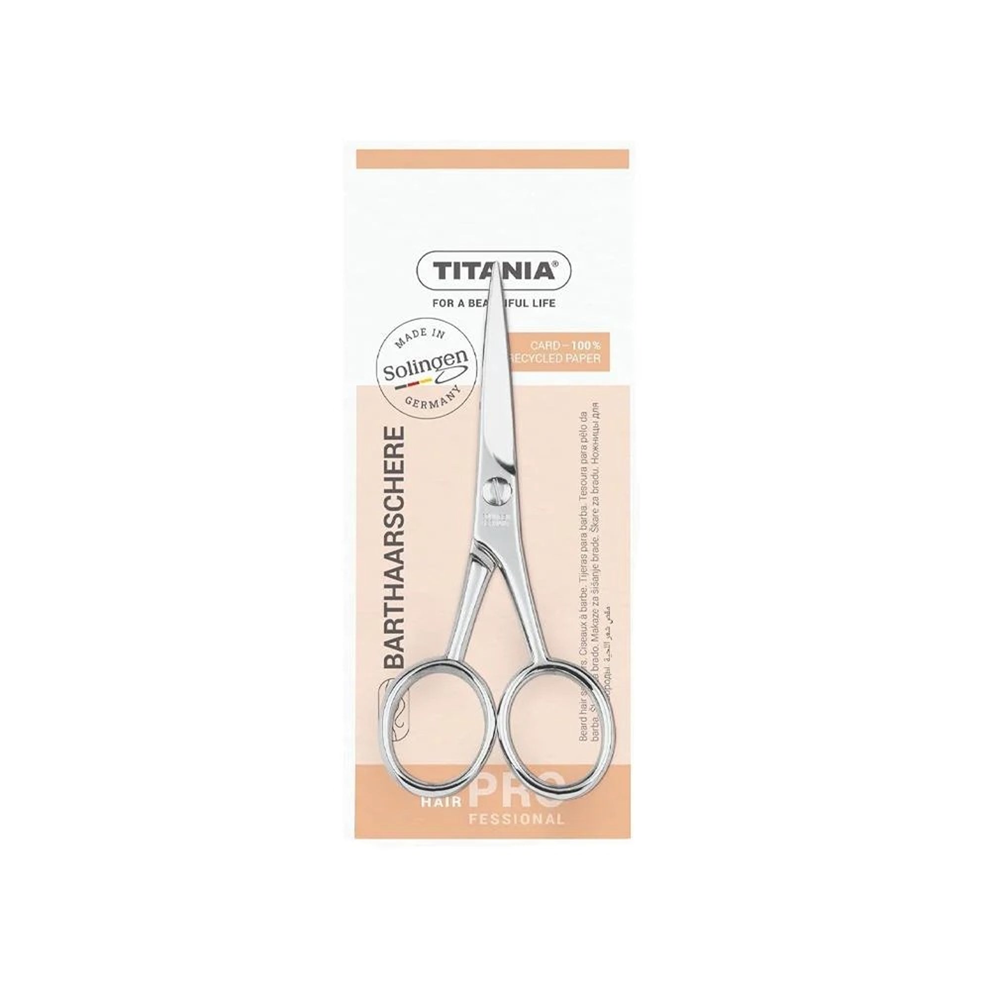 Titania Beard & Mustache Scissors 1050/9