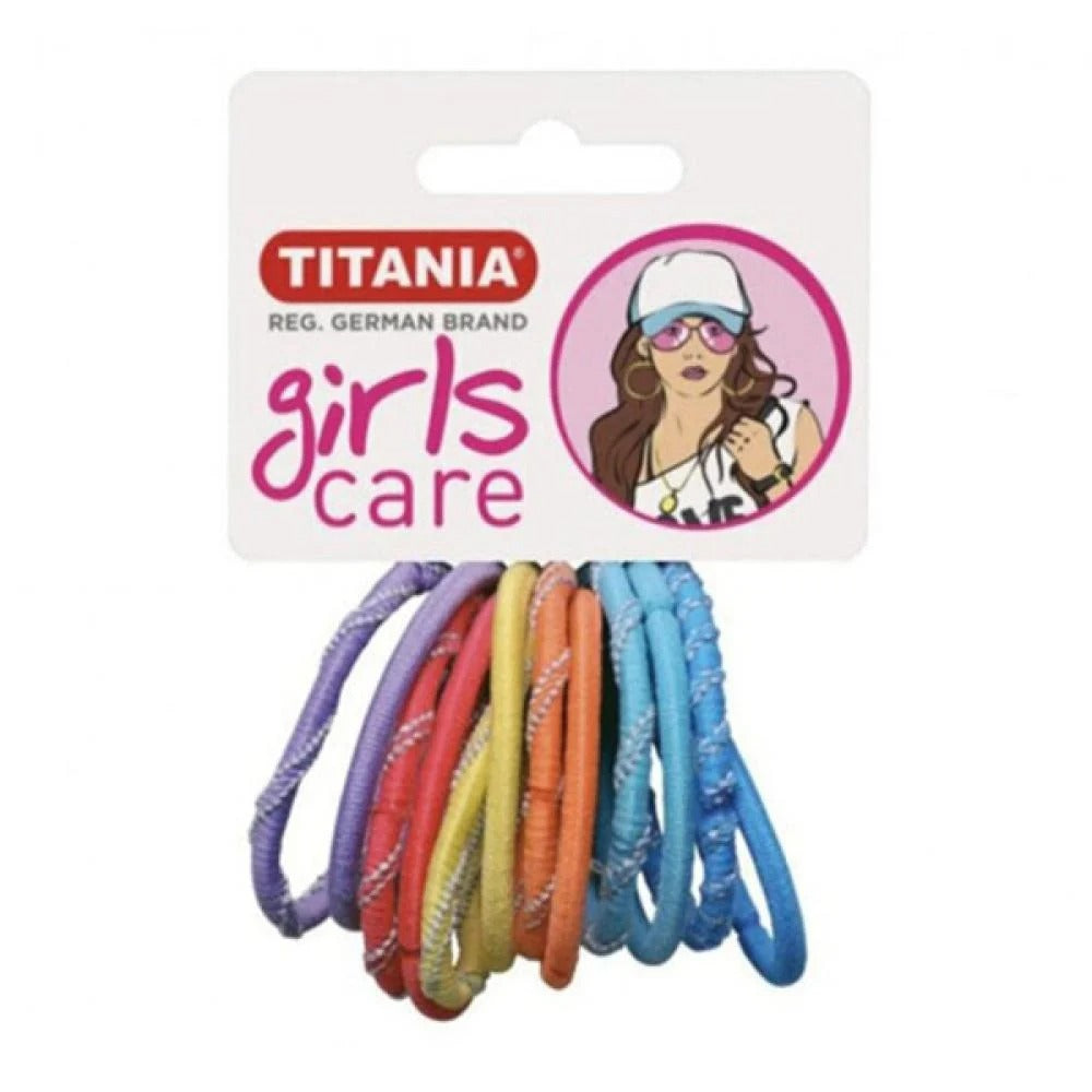 Titania Hair Ties 15pc 7891