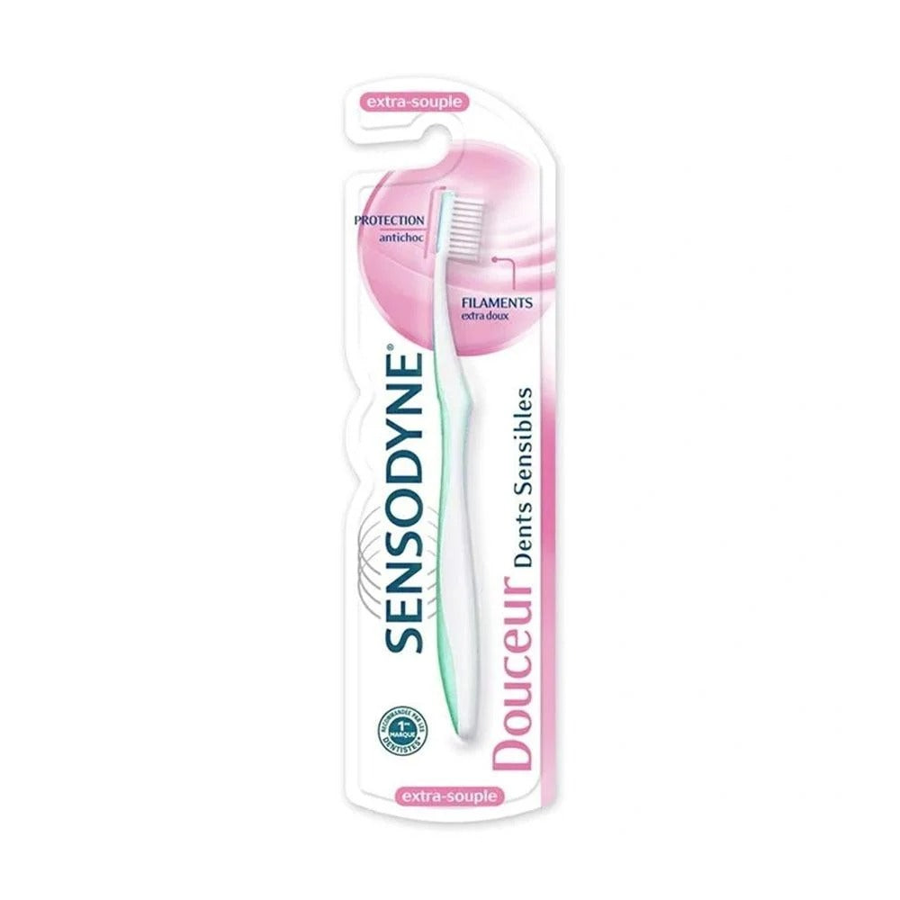 Sensodyne Extra Soft Toothbrush Douceur – Gentle Daily Cleaning for Sensitive Teeth