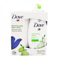 Dove Shower Gel 250ml Cucumber and Green Tea With Kit