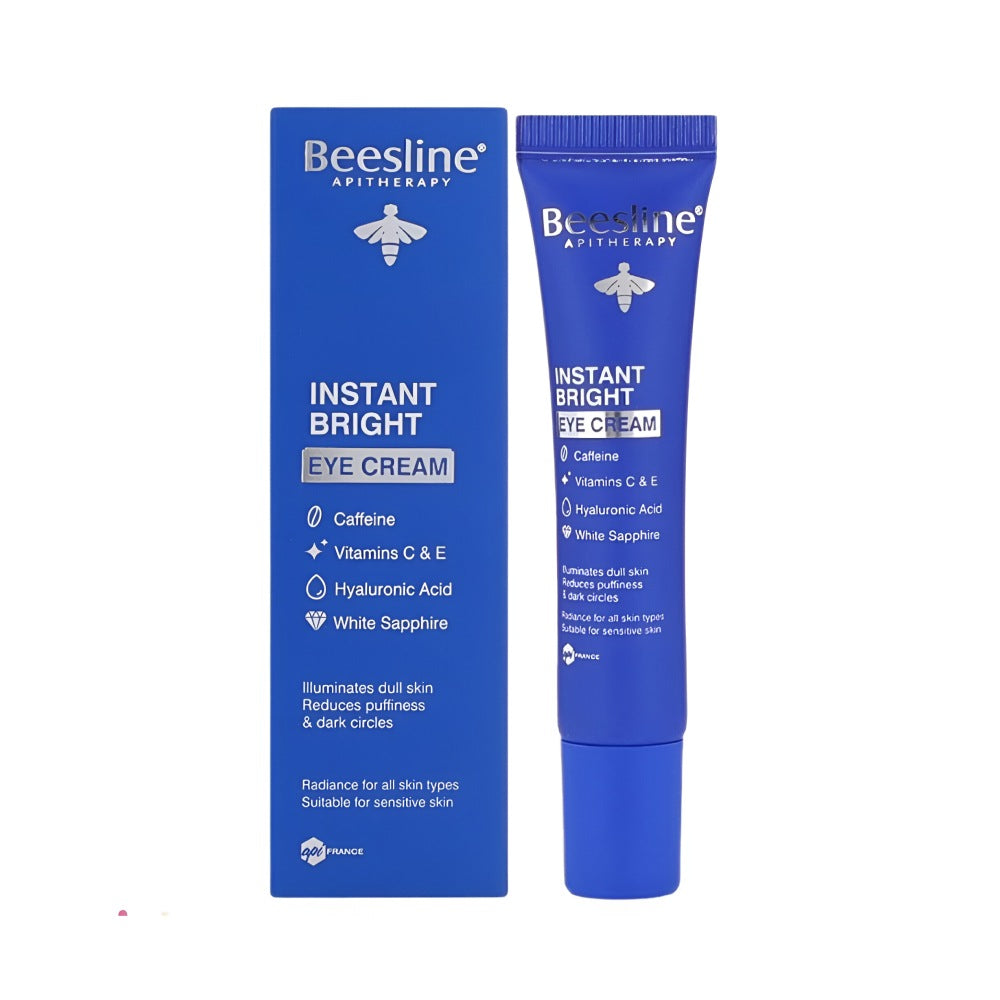 Beesline under eye cream 15ml instant bright vitamin c & e