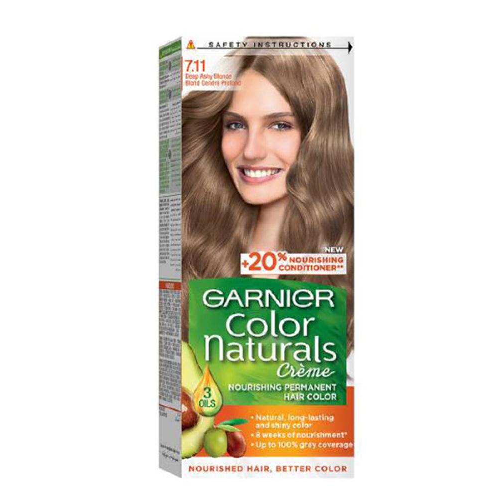 Garnier Natural Hair Color 7.11 Blonde Dark Gray