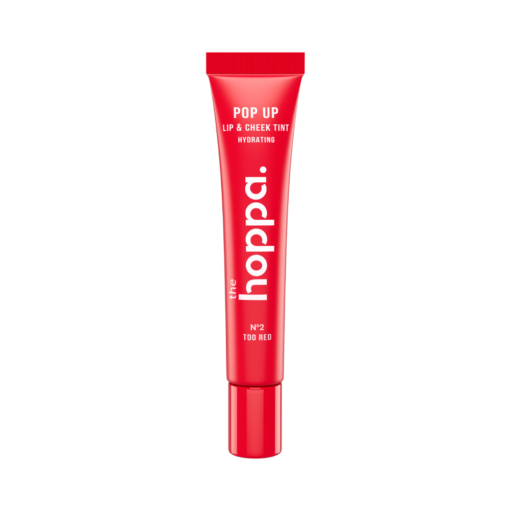 The Hoppa Tint Lips and Cheek 10ml Lip Balm Vivid Red