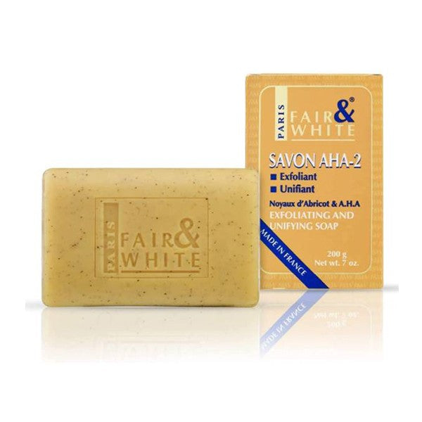 Fair & White Bar Soap 200g Exfoliating With Fruit Acids