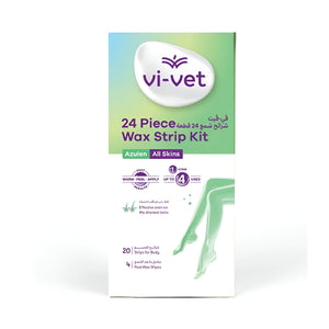 Vi-Vet Hair Removal Strips 24pc For All Skin Types