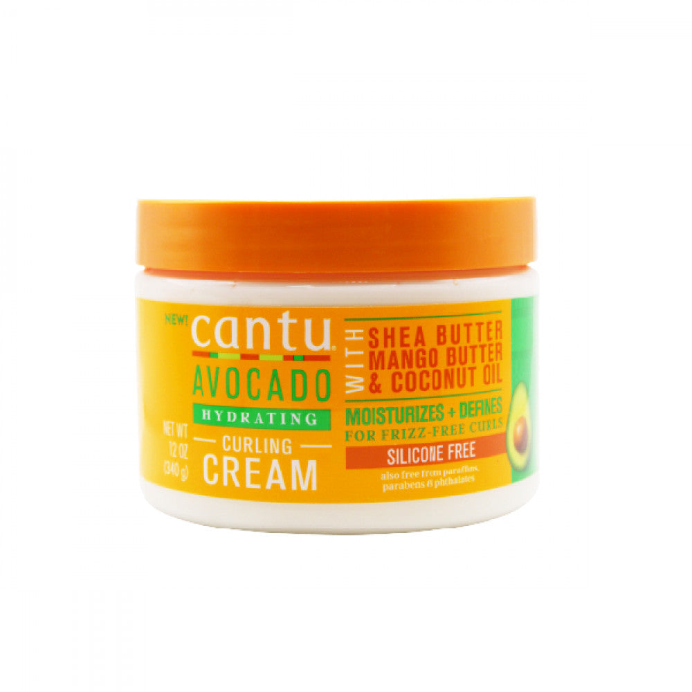 Cantu Cantu Hair Cream 340g Avocado Curl With Shea Butter Mango Butter And Coconut Oil