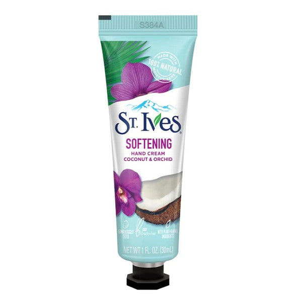 St ives hand cream 30ml with coconut and orchid
