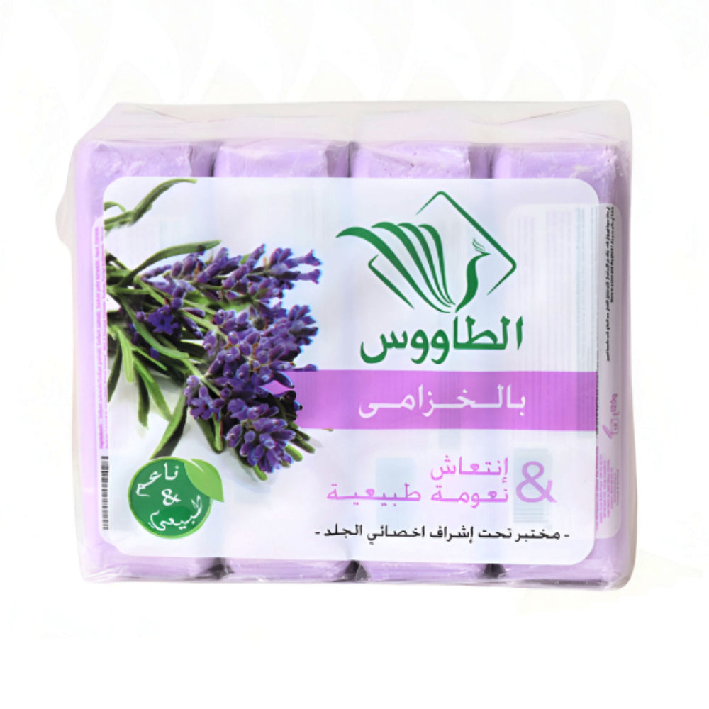 Taous Bar Soap With Lavender 4 × 120 g v2