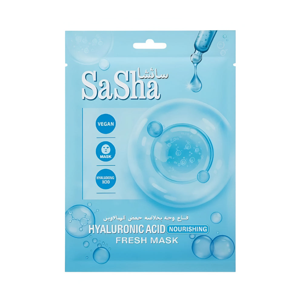 Sasha Face Mask With Hyaluronic Acid Extract