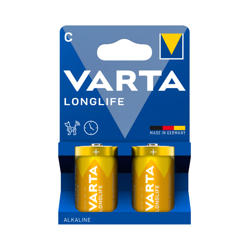 Varta Battery 2pc Long Life C