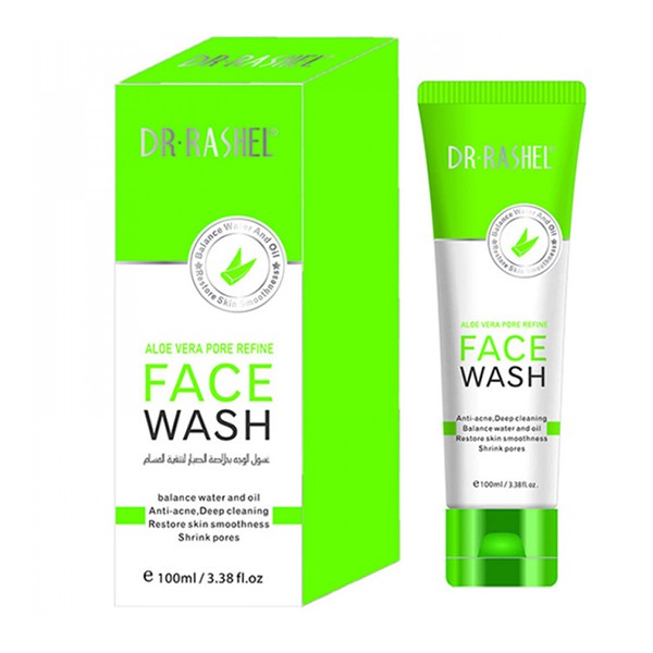 Dr.Rashel Face Wash 100g With Aloe Vera Extract For Pore Cleansing