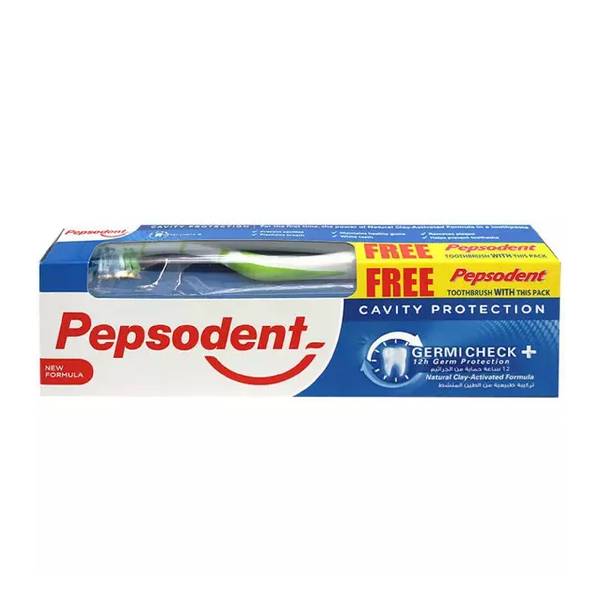 Pepsodent Toothpaste 150g Cavity Protection With Free Toothbrush