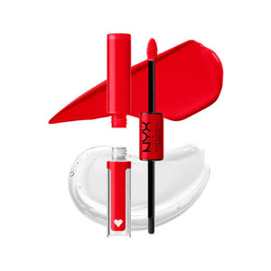 NYX Lip Color 17 & Gloss Rebel In Red