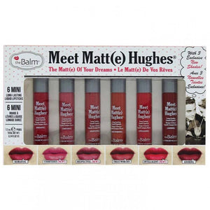 مجموعة أحمر الشفاه بالمرهم 6 قطع Meet Matte Hughes 12 سائل