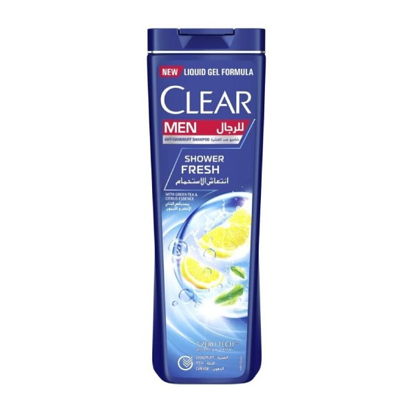 Clear Clear Hair Shampoo 190ml Anti-Dandruff Men Shower Fresh Green Tea And Lemon