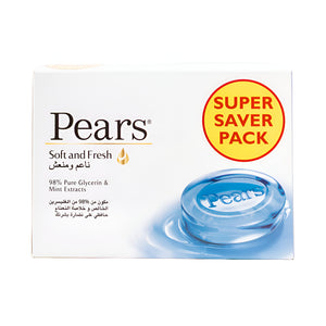 Pears Bar Soap 125g x4 Special Offer Soft And Refreshing v2