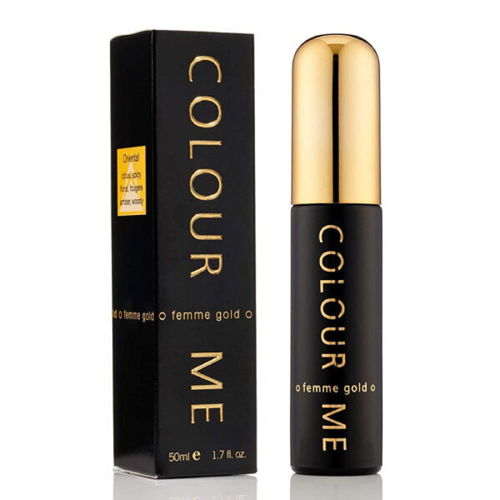 Colour Me Women Perfume 50ml Gold