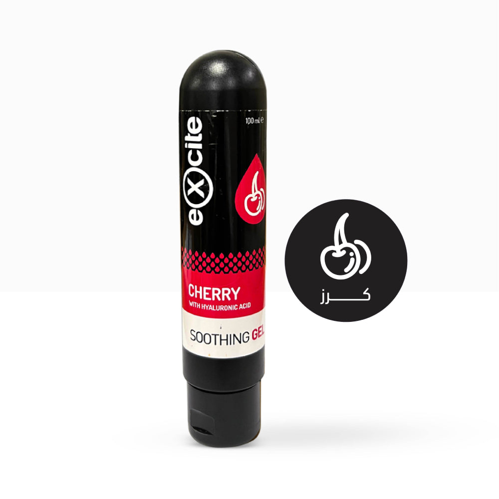 Excite lubricant gel 100ml cherry