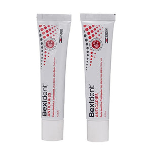 ISDIN Toothpaste Bexident Anti-Cavity 2 x 25 Ml