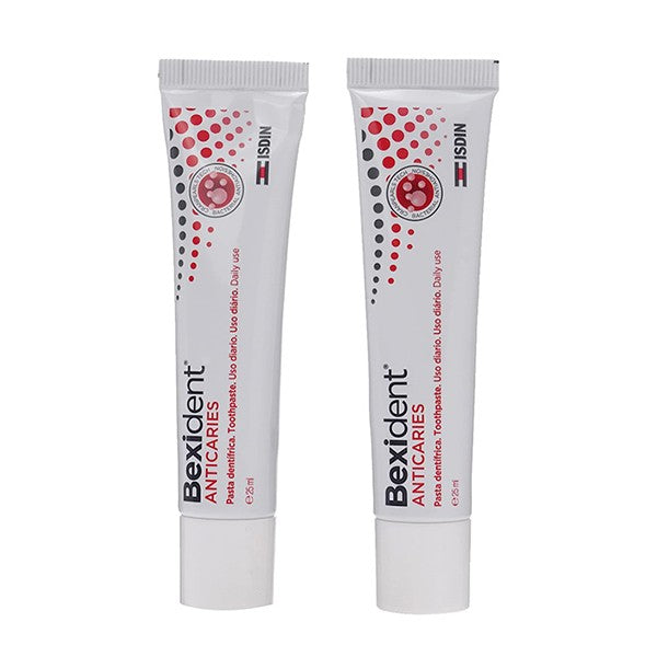 ISDIN Toothpaste Bexident Anti-Cavity 2 x 25 Ml