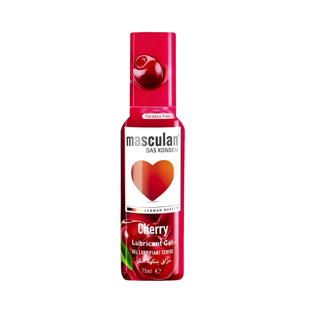 Masculan Lubricant Gel 75ml Cherry