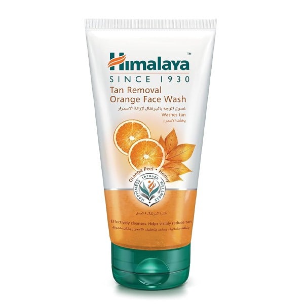 غسول الوجه هيمالايا 150 مل بالبرتقال لإزالة السمرة