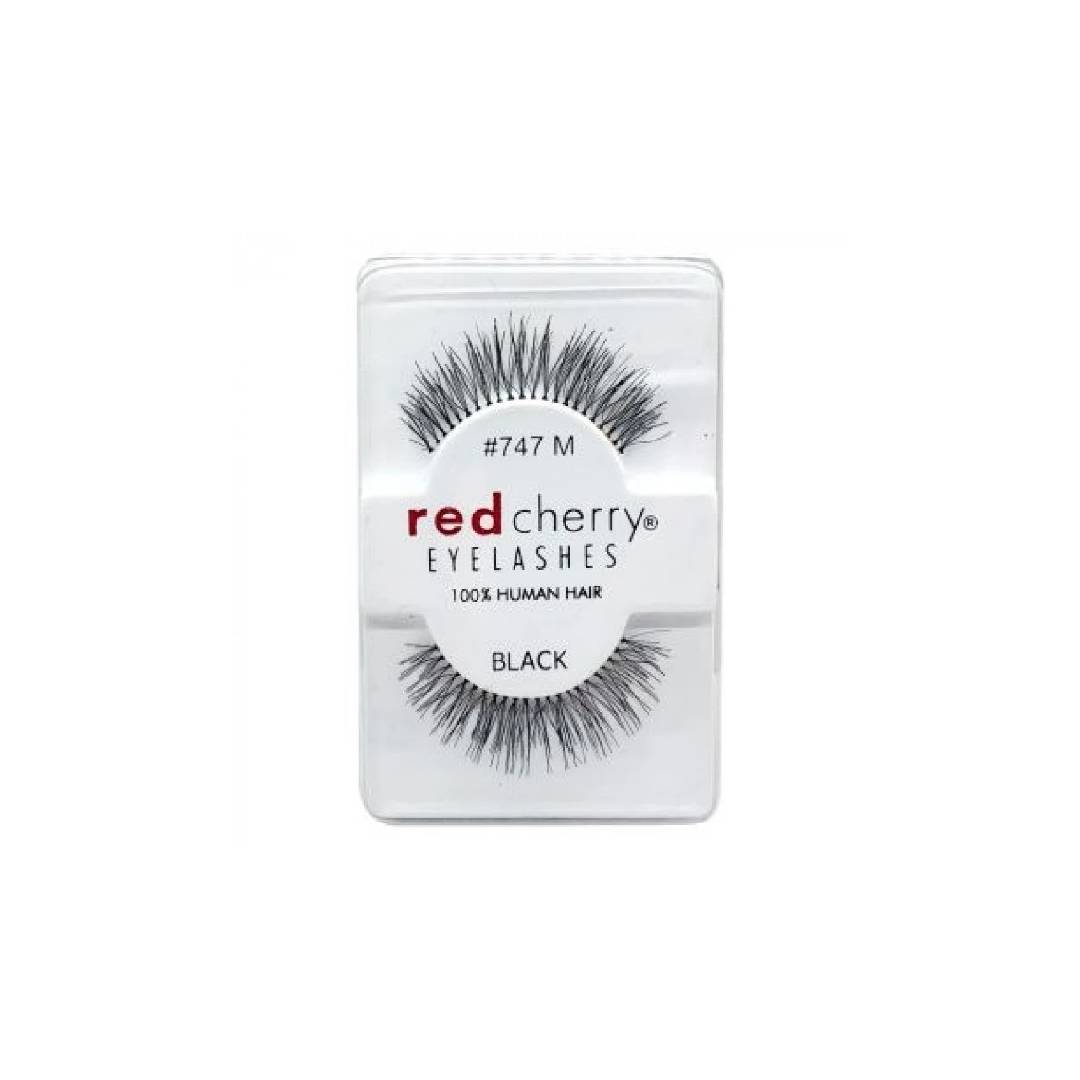 Red cherry false eyelashes #747m