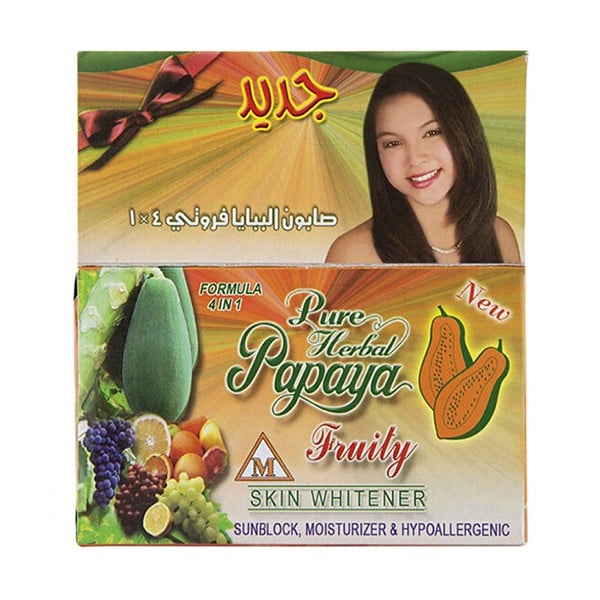 Pure Skin Bar Soap 135g Papaya Advance 4 In 1