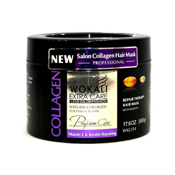 Wokali hair mask 500g with collagen for treatment
