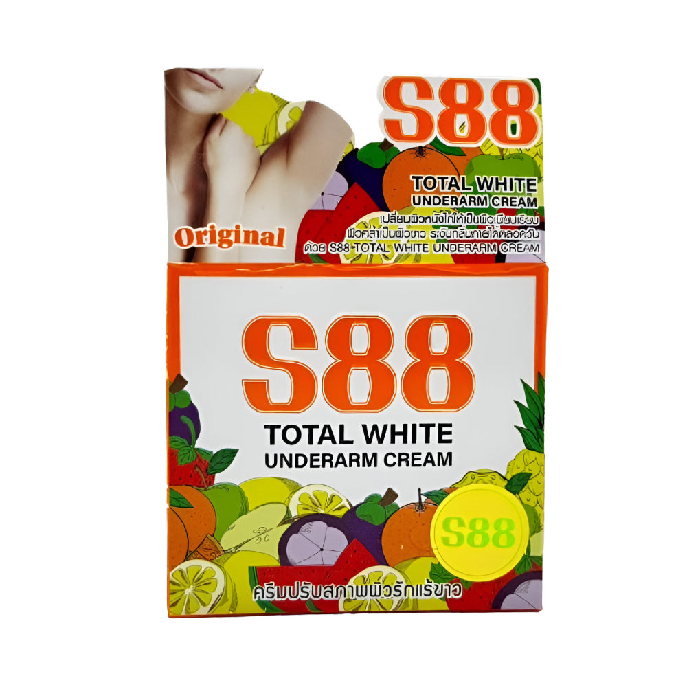 كريم تبييض S88 35 جرام تحت الإبط توتال وايت