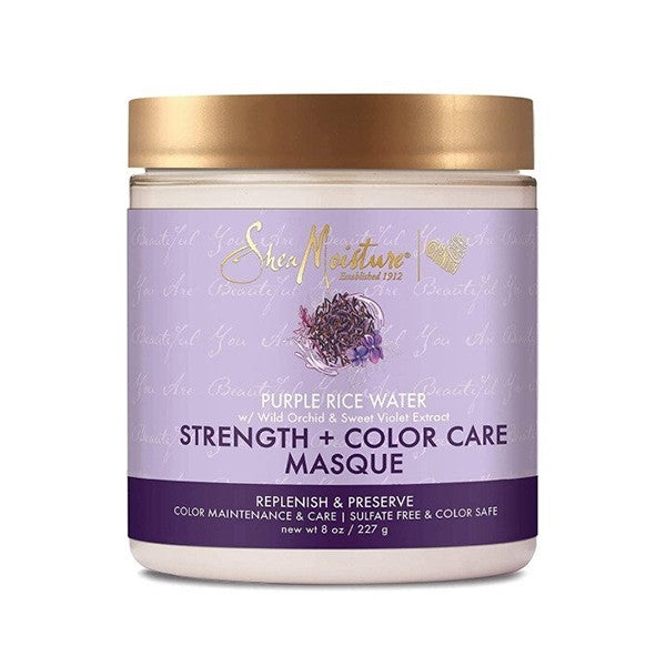 Shea Moisture Hair Mask 227g Colored Care Strength With Purple Water