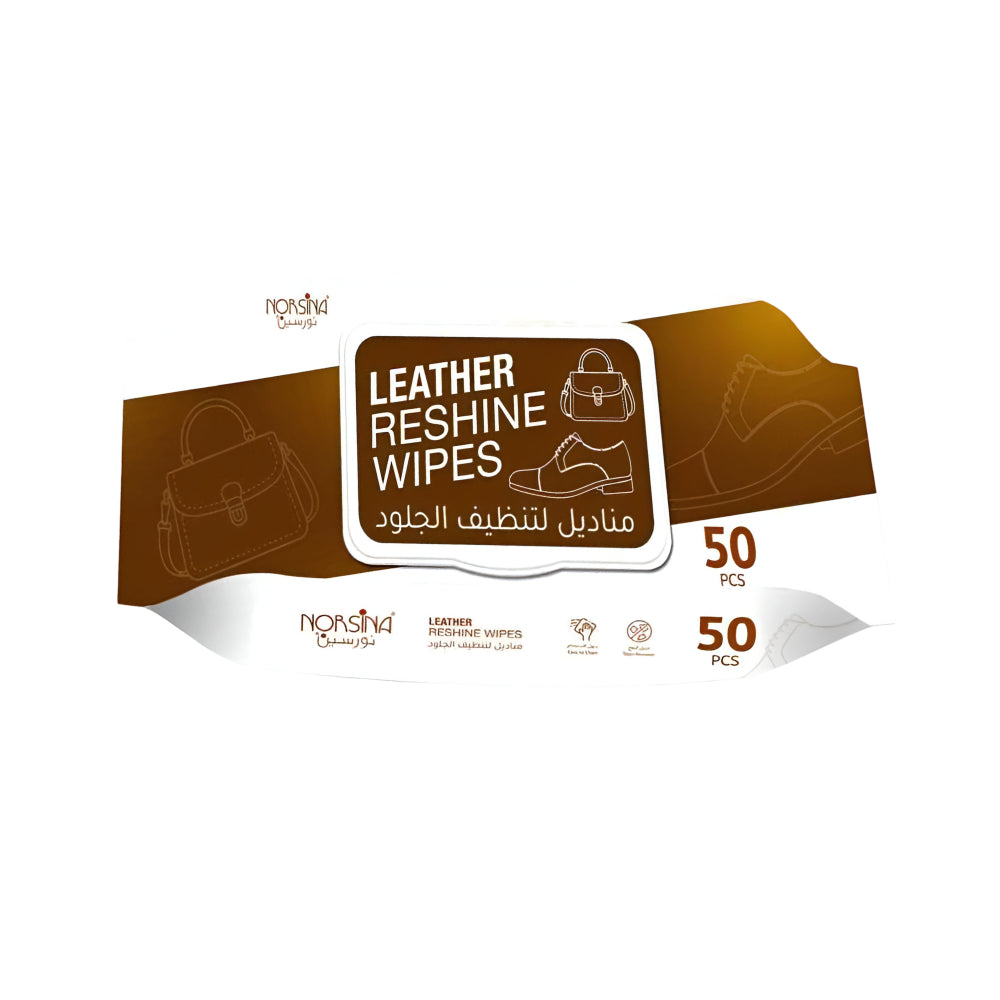 Norsina Shoes Cleansing Wipes 50Wipes Leather