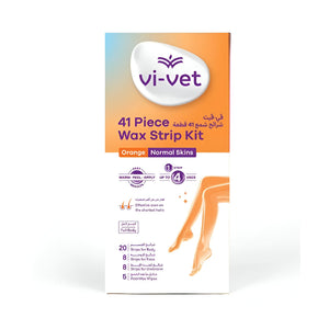 شرائط إزالة الشعر Vi-Vet 41 قطعة للبشرة العادية