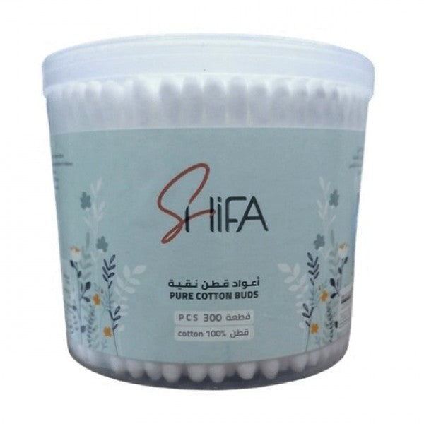 Shifa Cotton Swabs 300pc Round Pack v2
