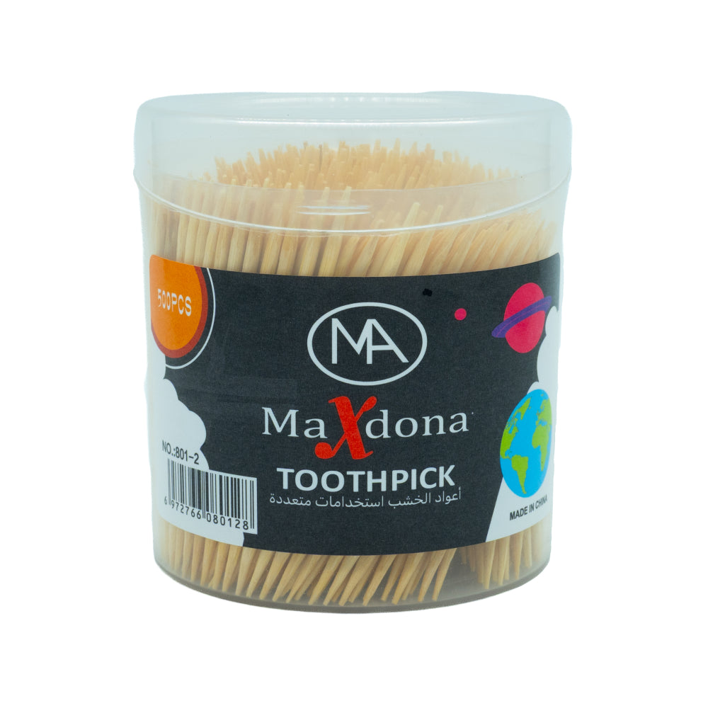 Max Dona Tooth Picks 500pc 801-2