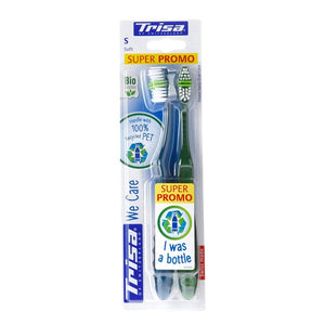 Trisa Toothbrush 2pc We Care Soft