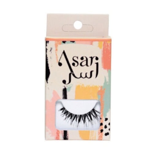 Asar false eyelashes 6 one layer