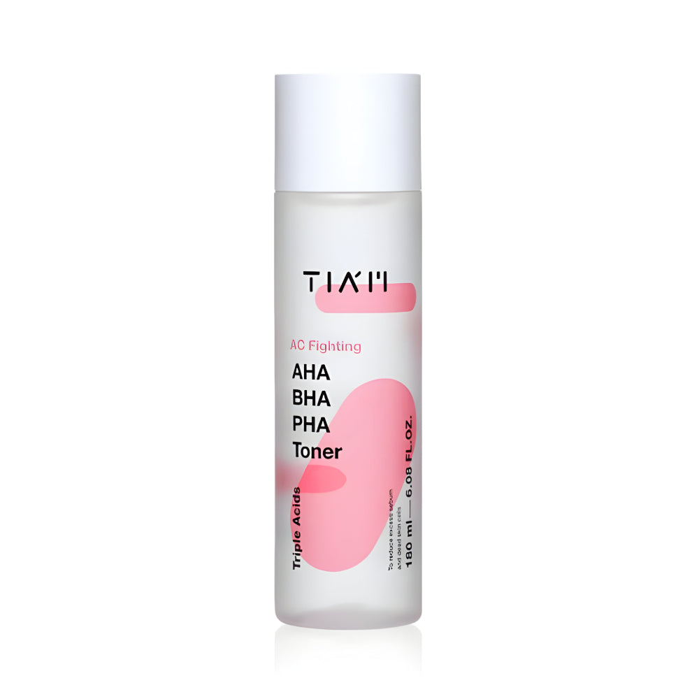 TIAM Face Toner 180ml Triple Acid Exfoliator For Skin Clarifying And Purifying