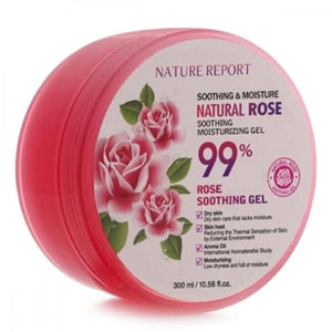 Nature report body gel 99% rose 300 ml