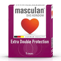 Masculan Condoms 3pc Double Protection