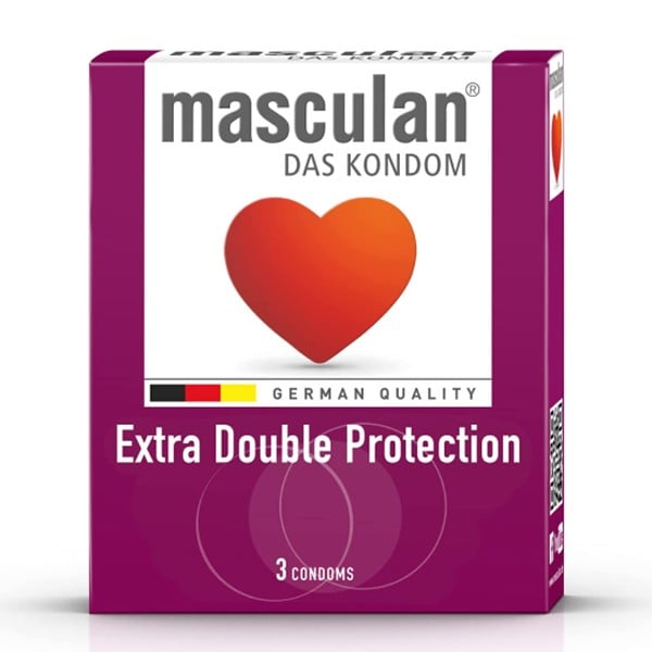 Masculan Condoms 3pc Double Protection