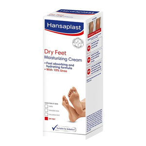 Hansaplast Foot Moisturizing Cream 100ml For Dry Feet